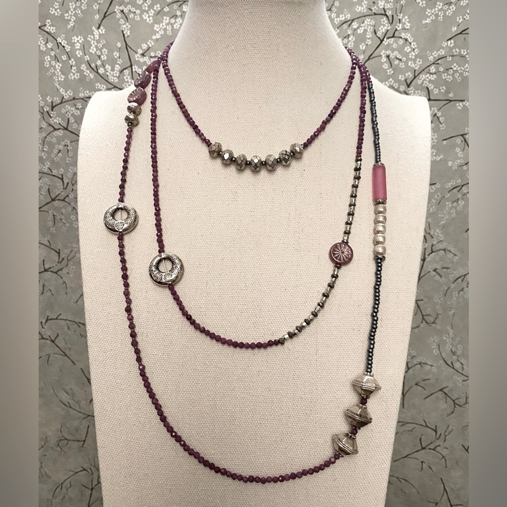 Sundance Catalog Garnet Necklace
